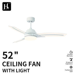 Ventilador de Techo LED de Alta Calidad de 18 W, ABS, 3 Aspas, 52 Pulgadas, Bajo Ruido, con Luz y Control Remoto - Product Image 3