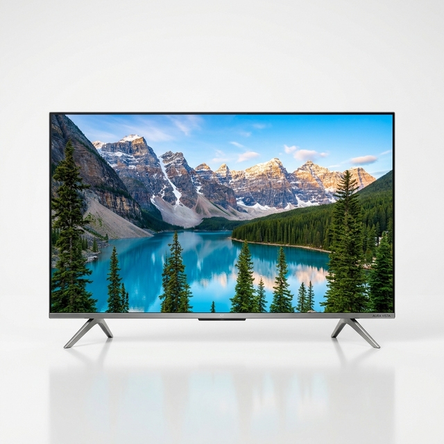 43 Inch 4K Ultra HD Frameless Smart LED TV Android Global Version Wide Screen Display Indoor Use Made in China