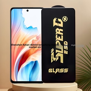 Para Oppo A96/A93 Reno8 Protector de pantalla de teléfono móvil con vidrio templado Full HD antiestático K10 función antichoque - Product Image 3