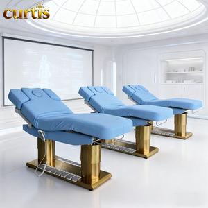 プロ仕様電動4モーター式エステチェア スパマッサージ ラッシュテーブル コスメティックフェイシャル ホテル リビングルーム用 - Product Image 3