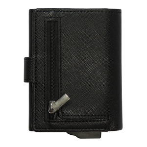 Portefeuille en aluminium CardHoda avec protection RFID, porte-cartes à fermeture courte, design minimaliste unisexe, doublure en toile - Product Image 5