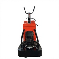 Meuleuse à béton haute performance de 630 mm avec aspirateur, machine de préparation de sols époxy sans poussière
