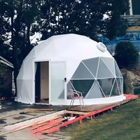 Dôme géodésique de camping et de glamping, tente igloo, tente sphérique pour exposition en extérieur, toutes saisons, résistant au vent, durable
