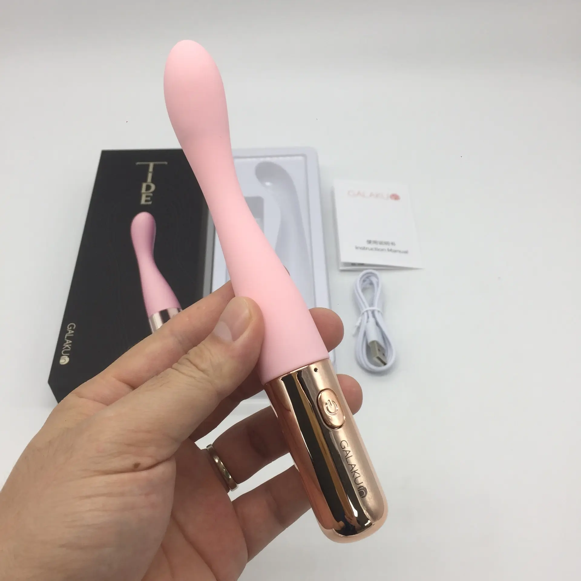 Portátil recargable impermeable eléctrico pecho punto G estimulación calefacción vibrador adultos juguetes sexuales para mujeres