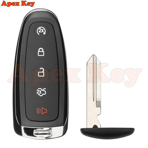 Funda para llave de coche con control remoto para Ford Explorer, Edge, Escape, Flex, Taurus 2011 2012 2013 2014 2015, carcasa inteligente para llave con 5 botones - Product Image 1