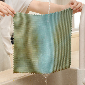 Esun Chiffon de nettoyage en microfibre gaufré ultra-absorbant Wavy Edge pour un nettoyage sans traces dans la cuisine - Product Image 2
