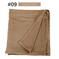 Vente en gros Hijab en jersey respirant Merrachi Tissu hijab de haute qualité non glissant