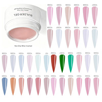 Gelsky Gel de Construction pour Ongles Effet Perle Scintillante Arc-en-ciel, Anti-goutte lorsqu'il est inversé, Sans HEMA ni TPO, UV LED, Longue Durée, Vente en Gros OEM