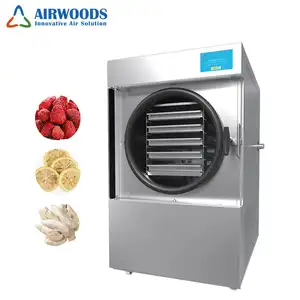 Airwoods hogar alimentos frutas vegetales Liofilizador máquina de secado por congelación secador de vacío precio