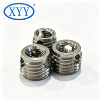 Three Hole Self Tapping Insert Made of TC4 Titanium Alloy Widely Adopted for Outdoor Underwater Instrument Assembly TC4