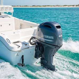 <span class=keywords><strong>Moteur</strong></span> hors-bord Yamaha 60 CV 4 temps à démarrage électrique, essence, pour canoë en bois, idéal pour la pêche - Vente en gros - Product Image 2