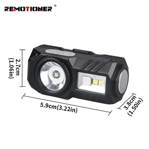 Xpe Led Đèn Pha đa chức năng cảm biến nhỏ Đèn pin đèn pha với bút Clip - Product Image 5