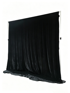ชุดฉากหลังงานอีเว้นท์สีดำคุณภาพสูง RK Pipe and Drape - Product Image 1