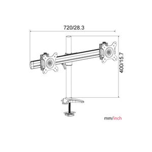 Bras de moniteur double v-mounts pour <span class=keywords><strong>PC</strong></span> Technique de glissement horizontal <span class=keywords><strong>multi</strong></span>-<span class=keywords><strong>écran</strong></span> Bras de moniteur innovants VM-MP220GL - Product Image 6
