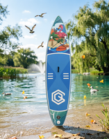 Planche de Stand Up Paddle Gonflable Soudée à Chaud, Vente en Gros Usine, Planche de SUP Personnalisée, Planche de Surf SUP