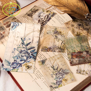 Pegatinas de estampilla <span class=keywords><strong>Vintage</strong></span>, adhesivo de papel decorativo, estético, botánico, <span class=keywords><strong>para</strong></span> álbum de recortes - Product Image 4