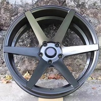 Velg Mobil X-RIMS F982148 15 16 17 Inch 4X100 4 5 Lubang  Alloy Wheels Model Desain Baru yang Dimodifikasi untuk Velg Mobil