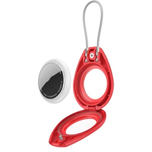 Étui antichoc et anti-rayures avec support sécurisé pour câble métallique pour AirTag - Product Image 2