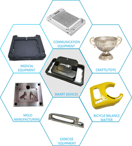 Fresado de aluminio anodizado de acero inoxidable de alta precisión, servicio de fresado <span class=keywords><strong>CNC</strong></span>, piezas de mecanizado - Product Image 5