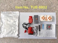 Kit de construction d'accessoires pour boîtier de batterie et ensemble d'alimentation Tech Plastic Mechanical Set Modified Monster Motor Black Panther