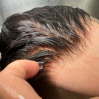 Perruques Lace HD à Nœuds Uniques, Cheveux Humains Vierges Européens Alignés par les Cuticules, Entièrement Nouées à la Main, Perruques Lace Front et Full Lace, Vente en Gros