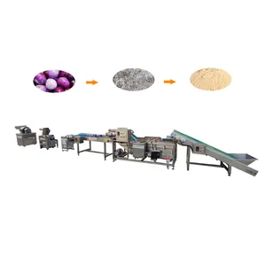Tốc độ cao thương mại Ớt Đỏ chuối bột làm máy mài dây chuyền sản xuất máy móc