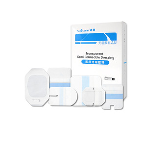 Medical transparent <b>dressing</b>, intravenous fixation film, indwelling needle film, PU film transparent <b>dressing</b>, <b>waterproof</b> - Product Image 1