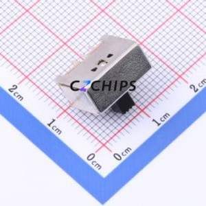 SK-23D03-G050 Slide Switch Bent Lead Through Hole-10P,14.2x11.2mm Double Pole Three Throw Rectangle Pin Header PC Pin 14.2mm - Product Image 2