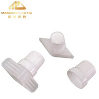 Joint en papier d'aluminium 9.6mm PE bec en plastique vis couvercle bec dypack pochette bouchon