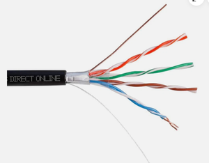 <span class=keywords><strong>สาย</strong></span>อีเธอร์เน็ต UTP Cat6 <span class=keywords><strong>แบบ</strong></span> 4 คู่ 24 AWG ทองแดงแท่ง 305 เมตร บรรจุกล่อง <span class=keywords><strong>สาย</strong></span>เคเบิลเครือข่ายกิกะบิตสำหรับศูนย์ข้อมูล LAN - Product Image 5