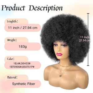 Vente en gros de la nouvelle <span class=keywords><strong>coiffure</strong></span> explosive pour femmes avec des perruques en <span class=keywords><strong>cheveux</strong></span> bouclés <span class=keywords><strong>courts</strong></span> moelleux se vendant bien en Afrique, en Europe et en Amérique - Product Image 4