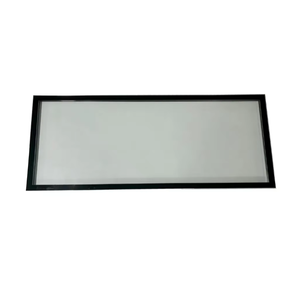 Vitrine de porte en verre trempé noir pour réfrigérateur Visi électrique pour congélateur Garage ménage refroidisseur ROHS en plastique - Product Image 5