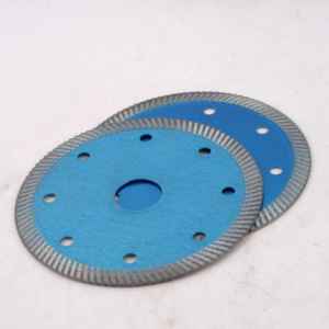 Disque de coupe de 5 pouces pour lame de scie Hi-Saw, avec bord en maille de turbine A125mm, pour le meulage des carreaux de céramique et du granit - Product Image 6