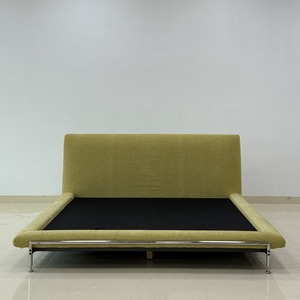 Lit superposé simple, canapé-lit, bois massif moderne et tissu, durable, écologique, pour chambre à coucher, hôtel - Product Image 1