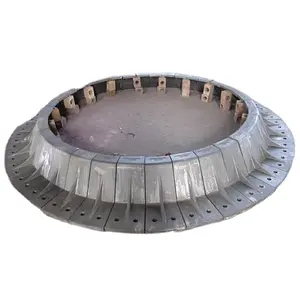 Casting Kiln Inlet Protective Plater HI Heat-Resistant Steel via Melting and Casting Using Sand Molds