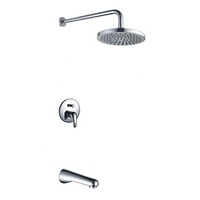 Robinet de baignoire de douche de pluie de style classique avec ensembles de douche