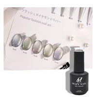 Vernis Gel UV LED 15ml Personnalisé à Marque Privée pour Ongles Effet Œil de Chat DIY – Bouteille Écologique Non Toxique