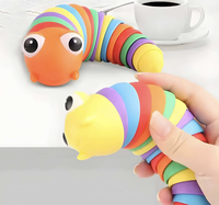 Service d'impression 3D personnalisé multicolore en plastique, jouet anti-stress pour enfants