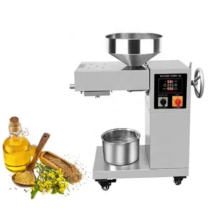 Commercial Nut Oil Squeezing Mill Hot And Cold Screw Oil Press Automatic Oil Pressing Equipment