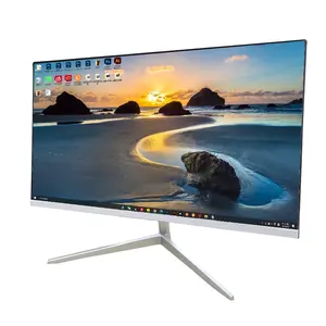 شاشة عرض ذات منحى واسع 32 بوصة للبيع 1080p للمكاتب والألعاب، شاشة كمبيوتر شخصي بدقة 2k 32 HD 23.8 بوصة 165 هرتز شاشات LCD عالية الجودة