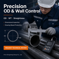 Tuyau rond en acier au carbone ERW ASTM A53 Grade B Vente en gros Directement de l'usine Emballage pour l'exportation