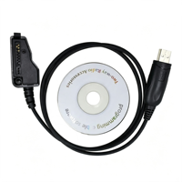 Cable de Programación Anti-interferencias KPG36U Compatible con Radios NX-200, NX-300, TK2180, TK385, 3140, 3180 y Otros Radios con USB, Hecho en China