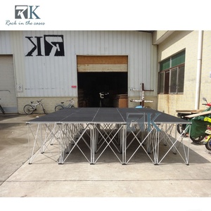 Square Platform Modular 4*4ft Wooden Platform Aluminum Riser Stage - Product Image 2