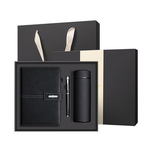 Ensemble de thermos sous vide de luxe, bouteille d'eau en acier inoxydable promotionnelle pour le bureau, boîte cadeau pour les entreprises - Product Image 6