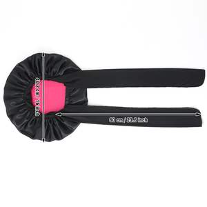 Gorro de Dormir Personalizado de Doble Capa para Mujer, Gorro de Seda Suave para el Cabello con Lazo Largo - Product Image 2