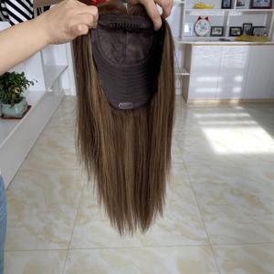 วิกผมคน # SBB- 9x9จาก YF-2306ท็อปเปอร์ผมมนุษย์ผมปลอมฐานทำผมแท้ชาวยุโรป - Product Image 4