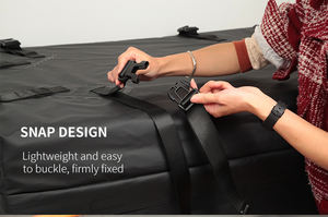 Sac <span class=keywords><strong>de</strong></span> toit <span class=keywords><strong>de</strong></span> voiture, sac <span class=keywords><strong>de</strong></span> transport <span class=keywords><strong>de</strong></span> toit, 20L, imperméable, comprend un tapis antidérapant, des sangles renforcées, un crochet <span class=keywords><strong>de</strong></span> <span class=keywords><strong>porte</strong></span>, une serrure à bagages - Product Image 6