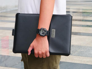 Housse pour ordinateur portable en cuir PU personnalisée 4 en <span class=keywords><strong>1</strong></span> pour Macbook <span class=keywords><strong>Air</strong></span> 13 15 Pro 13 14 16 avec support magnétique et <span class=keywords><strong>pochette</strong></span> pour accessoires - Product Image 6