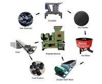 Presse à billes de carbone noir, presse à billes hydraulique de petite taille, machine à briquettes de billes