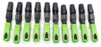 Connecteur rapide SC/UPC à fibre optique monomode pour câble de branchement FTTH, assemblage sur site, utilisation intérieure